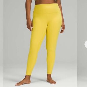 Lululemon Align Pant 28" Soliel size 6 NWT
